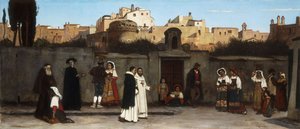 Romersk gatescene, 1872