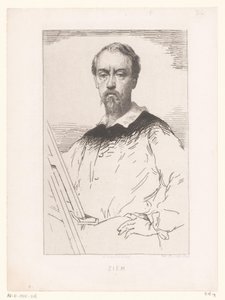 Portrett av Félix François Georges Philibert Ziem Etsninger og litografier (serietittel)