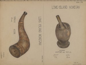 Horn og morter og stamper av Charles Charon