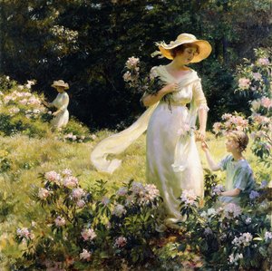 Blant laurbærblomstene