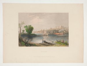 Albany, illustrasjon for Nathaniel Parker Willis