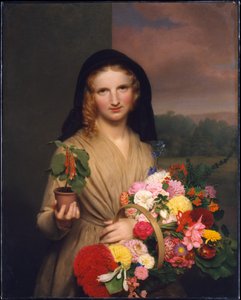 Blomsterjenta av Charles Cromwell Ingham