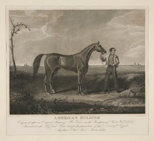 Amerikansk Eclipse av Charles Cushing Wright