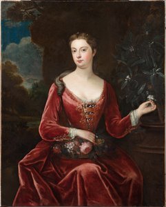 Portrett av Mary Thynne, Lady Brooke (oljemaleri) av Charles D