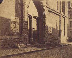 [Døråpning til Predikheevenkerk, Gent, Belgia], ca. 1858. av Charles D