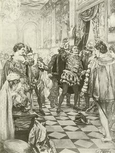 Rigoletto, akt I scene i (dypptrykk) av Charles D. Graves