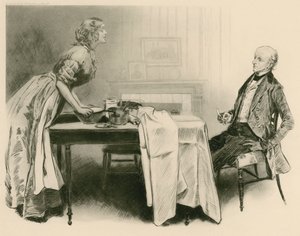 Dick Swiveler og marsjoninnen av Charles Dana Gibson