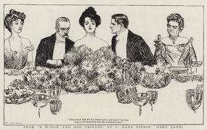 Fra en enke og hennes venner av Charles Dana Gibson