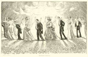 Illustrasjon for The Social Ladder av Charles Dana Gibson