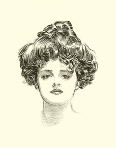 Illustrasjon for The Social Ladder av Charles Dana Gibson