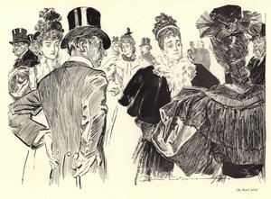 På Bond Street av Charles Dana Gibson