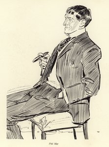 Phil May, portrett av Charles Dana Gibson