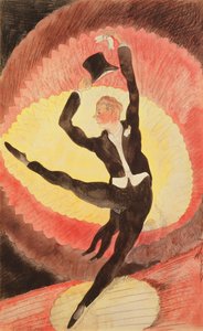 Acrobatic Male Dancer, 1920 (wc på papir) av Charles Demuth
