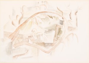 Bermuda: Tak gjennom trær av Charles Demuth