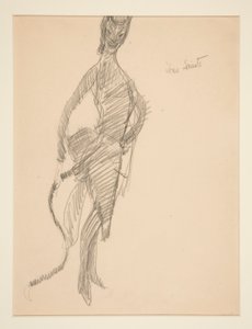 Kostymetegning: Devil As Lady av Charles Demuth