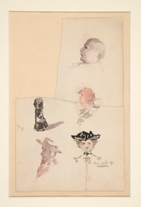 Fem figurer av Charles Demuth