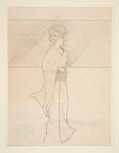 japansk dame av Charles Demuth