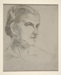 Portrett av Augusta B. Demuth [kunstneren av Charles Demuth