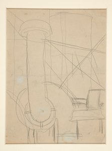 Studie for Pacquebot av Charles Demuth