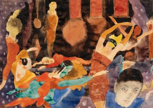 Den røde dødens maske av Charles Demuth
