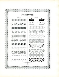 Elegante typografiske dekorative elementer (trykk)