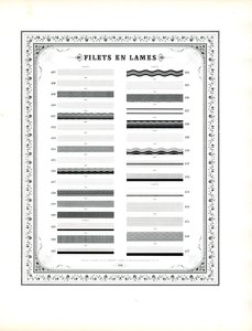 Typografiske dekorative regler med blomsterkant (trykk)
