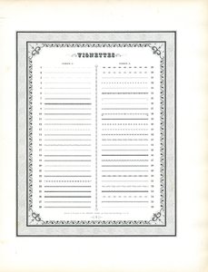 Vignettprøvekatalogark 1 (utskrift) av Charles Derriey