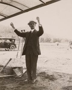 Portrett av Albert Francis Zahm 1862-1954, 1914. av Charles Doolittle Walcott