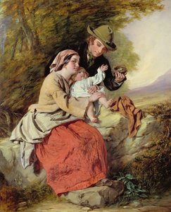 Fugleredet (olje på lerret) av Charles Dukes