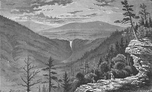 Sunset Rock, Catskill Mountains, 1883 av Charles E. H. Bonwill