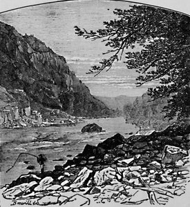 The Lower Cañon, 1883 av Charles E. H. Bonwill