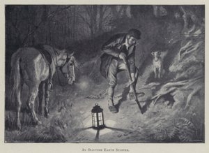 En gammeldags jordstopper (litho)