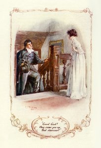 Herregud! Hvordan kom du opp trappen? 1907 (illustrasjon) av Charles Edmund Brock