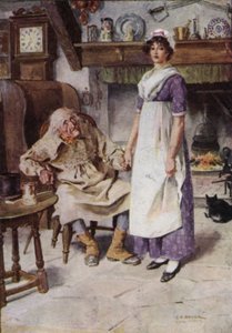Illustrasjon for The Broad Highway a Romance of Kent av Charles Edmund Brock