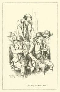 Illustrasjon for The Essays of Elia av Charles Lamb (gravering)