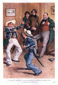 Det er et bilde, sa Mr. Crummles og vinket Nicholas om ikke å gå videre og ødelegge det av Charles Edmund Brock