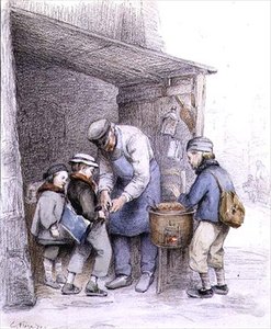 Kastanjeselgeren av Charles Edouard Frere