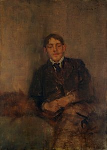 Selvportrett, ca. 1895 av Charles Edward Conder