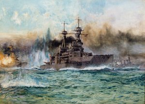 H.M.S Vanguard i slaget ved Jylland, 1924