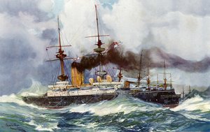 Mars in the Channel Squadron, 1901