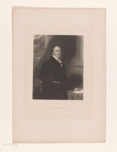 Portrett av Alexander Baring Lord Ashburton (tittel på objekt) av Charles Edward Wagstaff