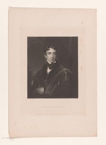 Portrett av John George Lambton Jarlen av Durham (tittel på objekt) av Charles Edward Wagstaff