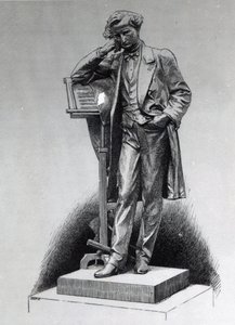 Hector Berlioz, etter statuen av Alfred Lenoir på Square Vintimille, Paris, 1886