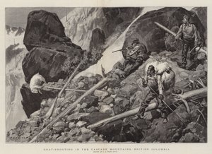 Geiteskyting i Cascade Mountains, Britisk Columbia