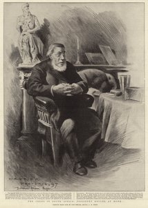 Krisen i Sør-Afrika, president Kruger hjemme