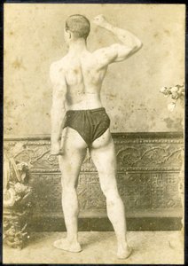 Portrett av en sterkmann, ca. 1890