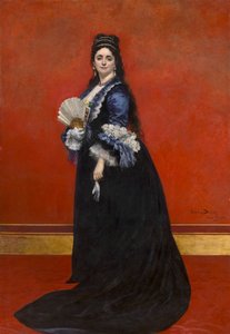 Madame de Rute, geborene Marie Laetitia Bonaparte-Wyse von Charles Emile Auguste Carolus-Duran