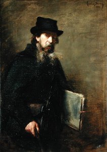 Den gamle litografen, 1903 av Charles Emile Auguste Carolus-Duran