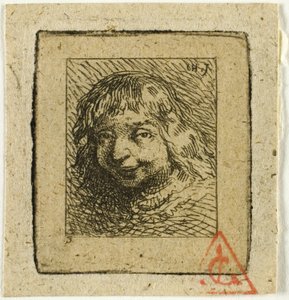 Leder for en bretonsk av Charles Emile Jacque