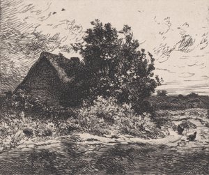 The Bush Kercassier, ca. 1875-80. av Charles Emile Jacque
